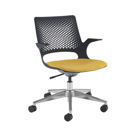 Solus Black Back Chrome Base